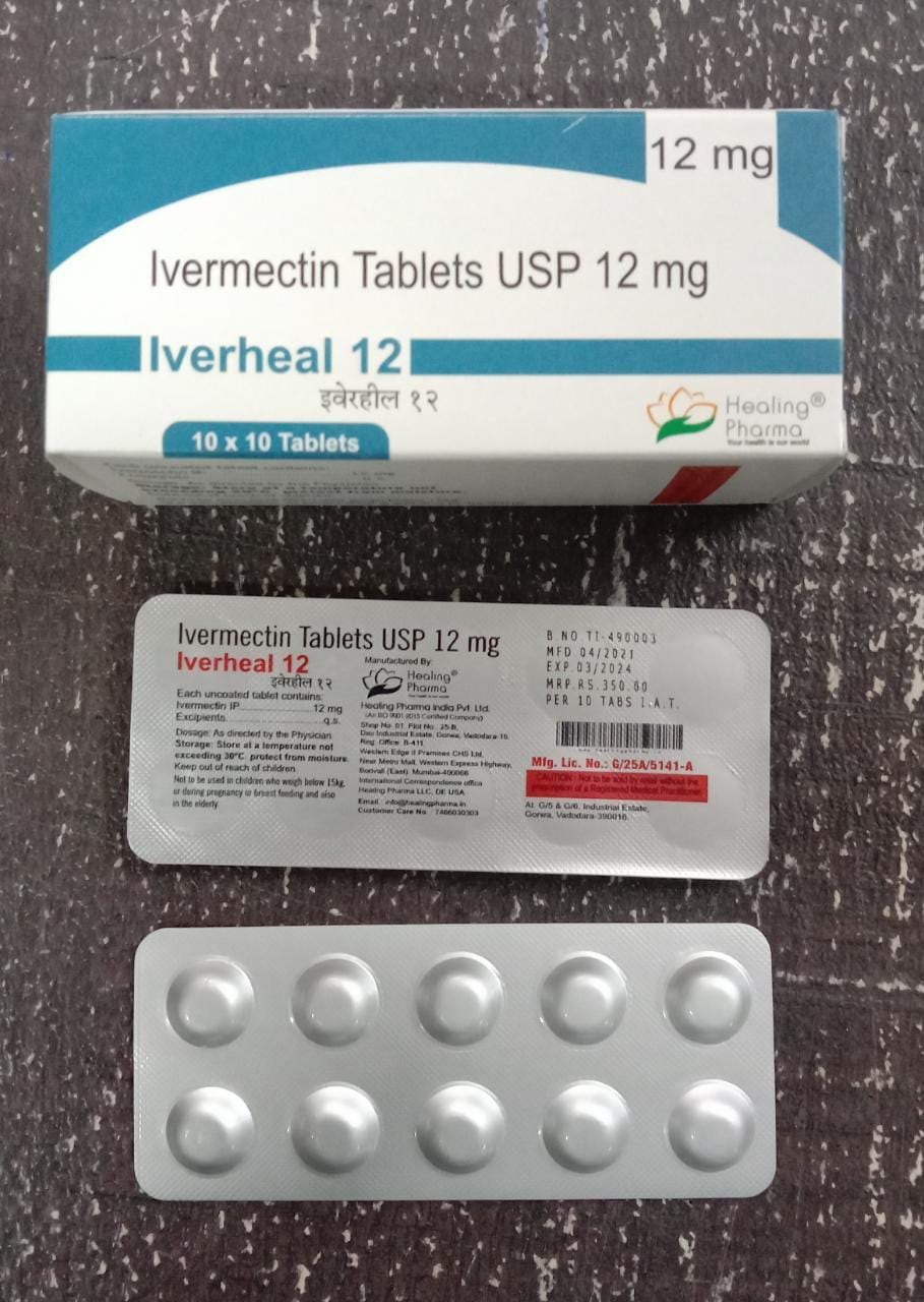 iverheal 12mg tablet